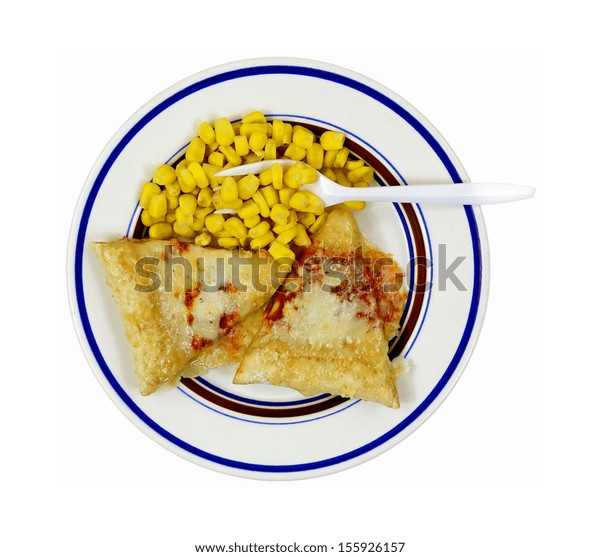 Two Pizza Slices Serving Kernel Corn Stock Photo 155926157 | Shutterstock