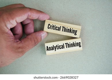 Two points of difference Critical Thinking vs Analytical Thinking. Analytical thinking is more linear and focused, whereas critical thinking is more circular.