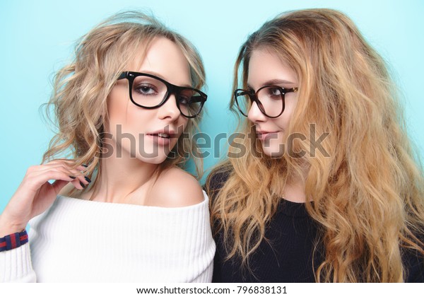 girl with glasses two