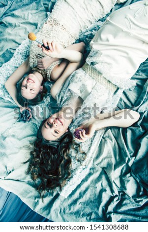 Similar – loving girls relax together. family LGBT couple