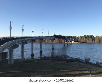 Two Rivers Park Bridge In Little Rock Arkansas