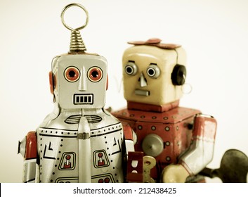 Two Robots In Love