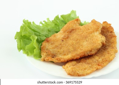 2,969 Crumbed chicken schnitzel Images, Stock Photos & Vectors ...