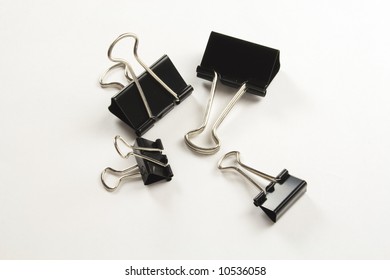 Two Sizes Bulldog Clips Very Strong Stock Photo 10536058 | Shutterstock