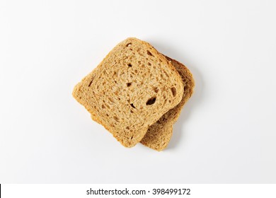 Two Slices Of Whole Grain Bread