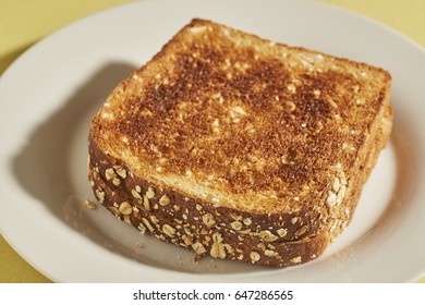 Two Slices Of Whole Grain Toast