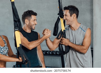 761 Handshake in the gym Images, Stock Photos & Vectors | Shutterstock