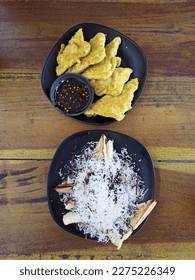 two snack in one table