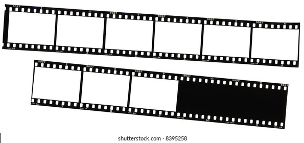 Two Strips 35mm Film Add Your Stock Photo 8395258 | Shutterstock