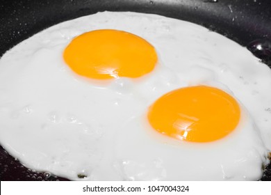 Two Sunny Side Up Eggs