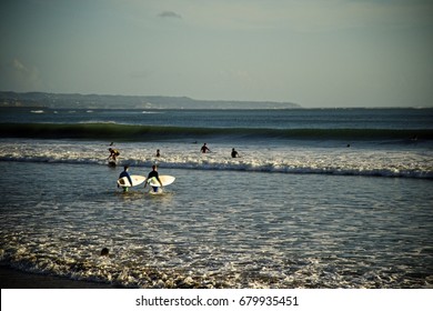 Two Surfers