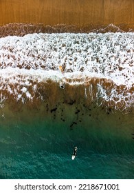 Two Surfers In Karraspio Beach