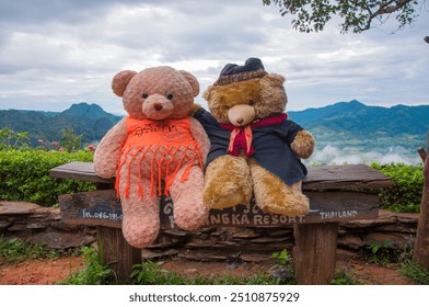 two teddy bears happiness is Phulanka - Powered by Shutterstock