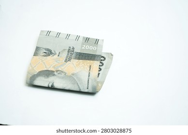 two thousand Indonesian rupiah notes
