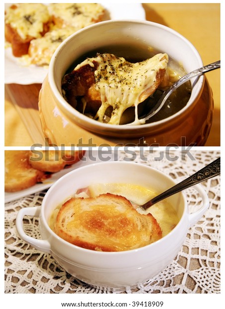 Two Traditional French Soups Paris Onion Stock Photo Edit Now 39418909 - browncheese roblox id