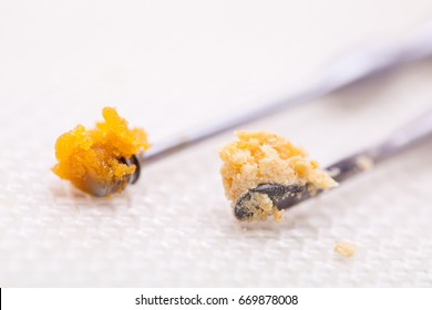 Two Types Of Cannabis Oil, Live Resin BHO