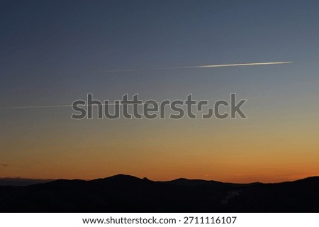 Two UFOs in the sky

