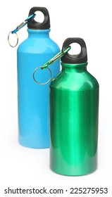 Two Water Bottle Over White Background Stock Photo 225275953 | Shutterstock