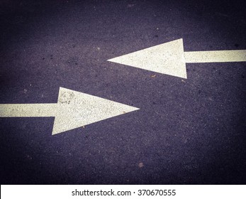 Two Way Street Sign