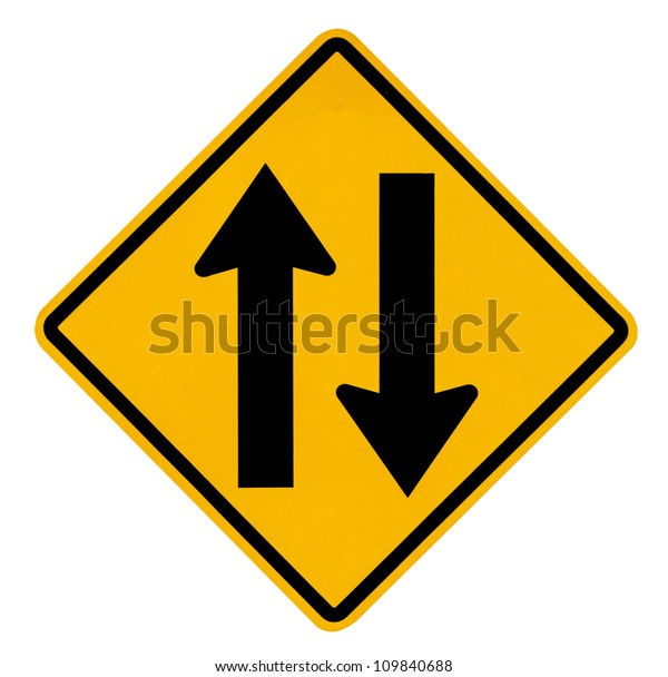 two way traffic sign idaho