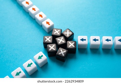 Two ways out of problems. Separation. Division of business into two companies with narrower specializations. Ideological split. Conflicts and strife. Contradictions and differences of opinion.