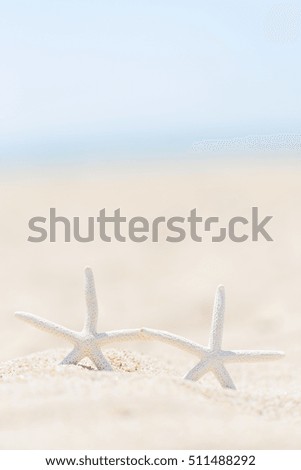 Similar – Image, Stock Photo Toy shovel with starfish on a beach