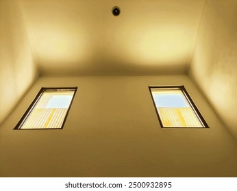 Two windows at the top