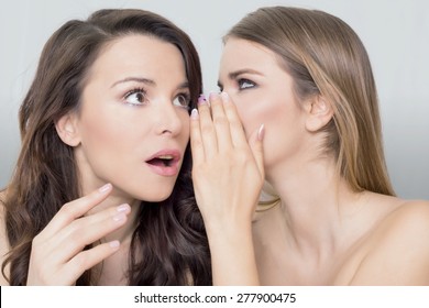 Two Women Gossip