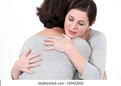 Two Women Hugging