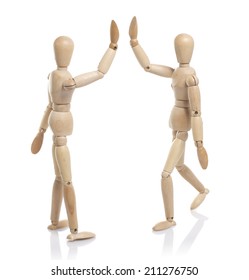 Two Wooden Dummy Greet