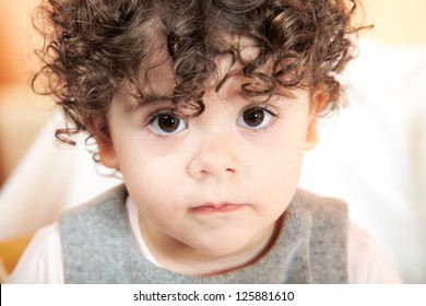 Curly Hair Child Images Stock Photos Vectors Shutterstock