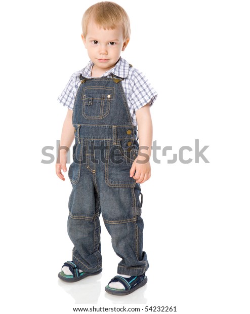 Two Years Boy Standing On Floor Stock Photo 54232261 | Shutterstock