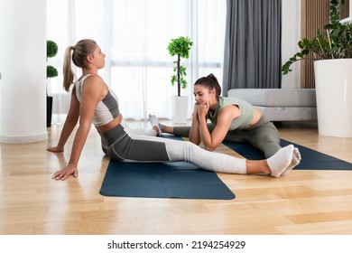 Lesbian Stretching