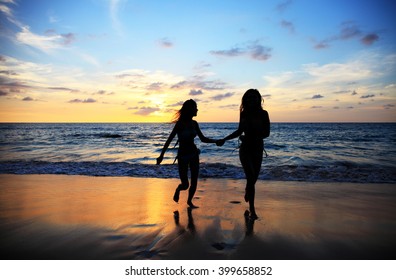 Two friends walking silhouette Stock Photos, Images & Photography ...