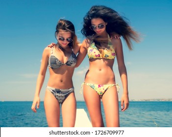 Swimsuit Teen Images Stock Photos Vectors Shutterstock Check out the best looking college girls on the internet. https www shutterstock com image photo two young women relaxing on beach 1726709977