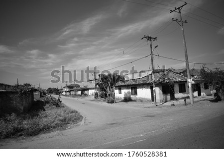 Similar – Image, Stock Photo A Don. Fishing village