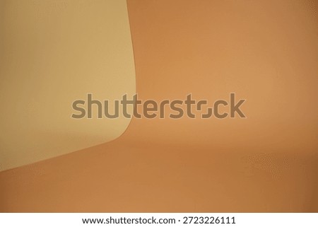 Two-tone background split in half yellow and orange