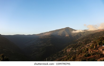 Tyamke Hill Range Of Bhojpur District Of Province No.1 Of Nepal.