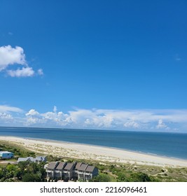 Tybee Island Beach In Savannah Georgia