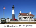 Tybee Island Light (1736), colonial era, Tybee Island, Savannah, Georgia, USA