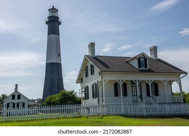 Tybee Island Light Station Outside of Savannah, Georgia - Shutterstock ID 2172082887