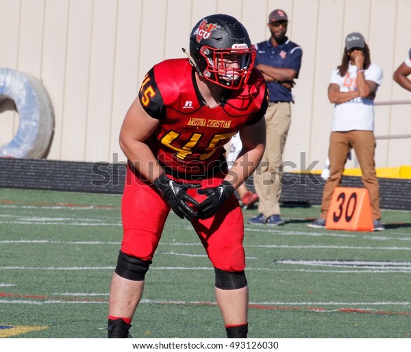 Tyler Hunt Fullback Arizona Christian University Stock Photo Edit Now