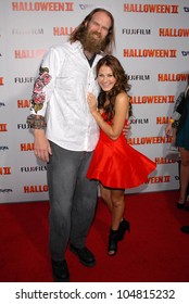 Tyler Mane And Scout Taylor-Compton  At The Los Angeles Premiere Of 'Halloween II'. Grauman's Chinese Theatre, Hollywood, CA. 08-24-09