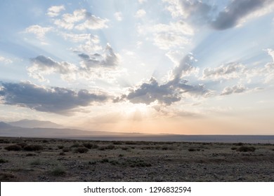 Tyndall Effect When Sunset 