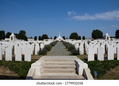 Tyne Cot Cemetery In Belgium