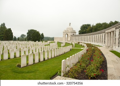 Tyne Cot Cemetery Zonnebeke Ypres Salient Battlefields Belgium