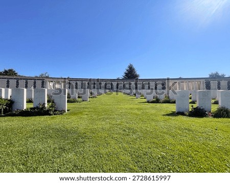 Tyne cot commonwealth war graves cemetery zonnebeke belgium