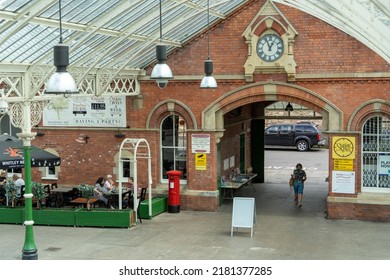 Tynemouth, UK: July 21st, 2022: Tynemouth Station, On The Tyne And Wear Metro.