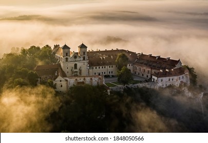 Tyniec In The Fog, Cracow, Poland