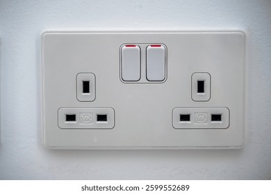 Type G electrical socket as used in the United Arab Emirates